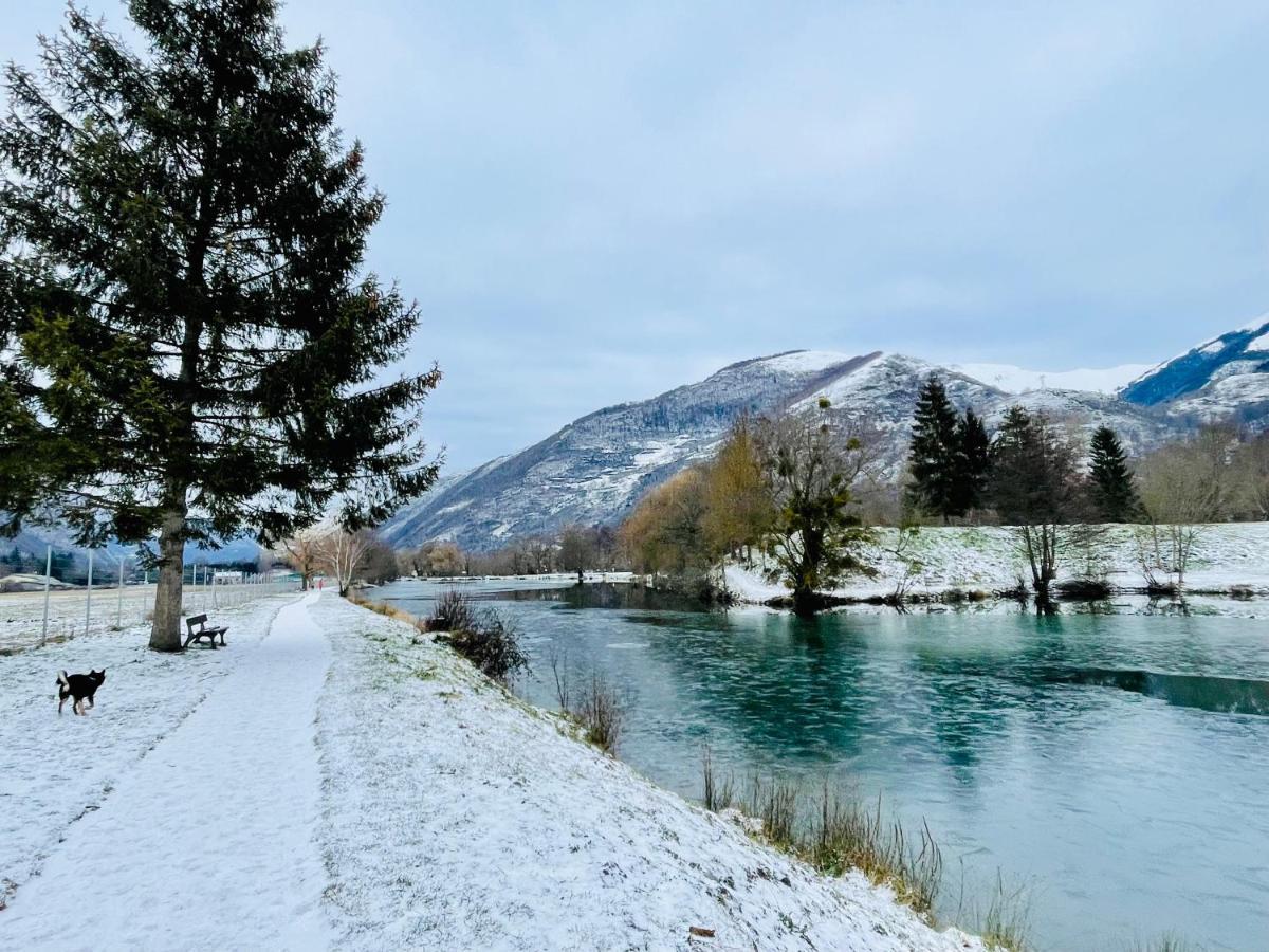 Duplex Du Pailhet, T3 Neuf, Vue Montagne, Parking, Navette Et 2 Velos A Disposition Gratuitement Bagnères-de-Luchon Eksteriør bilde