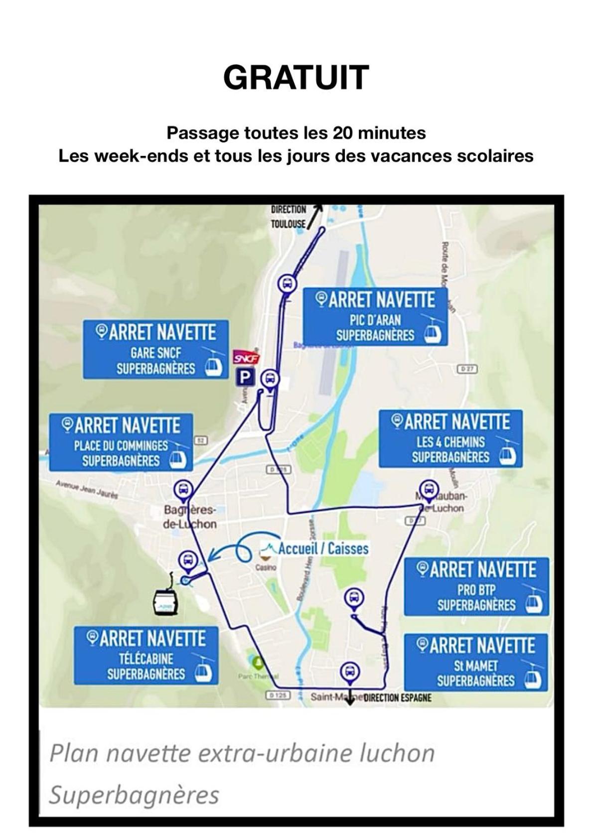 Duplex Du Pailhet, T3 Neuf, Vue Montagne, Parking, Navette Et 2 Velos A Disposition Gratuitement Bagnères-de-Luchon Eksteriør bilde